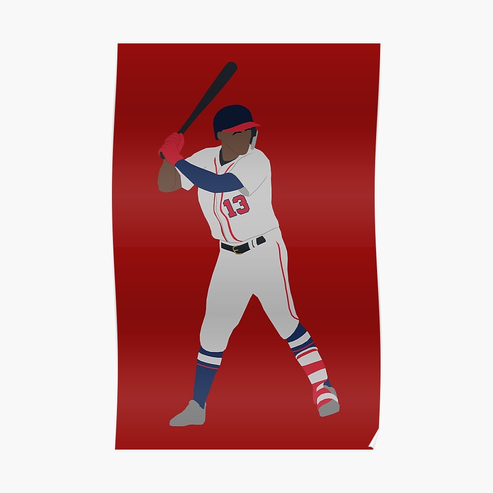 Ronald Acuña Jr. Sticker for Sale by theclemsonj