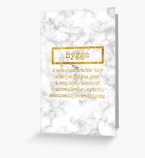 hygge Greeting Card