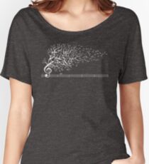 The Sound of Nature - White Women's Relaxed Fit T-Shirt