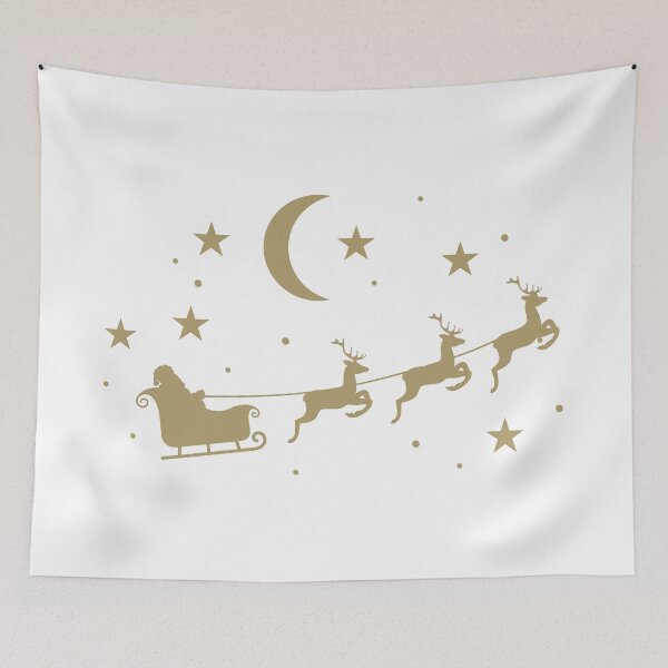 Item preview, Santa Claus sky sledge designed and sold by bc21design.