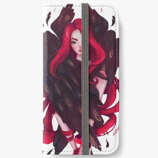 Black Wings iPhone Wallet