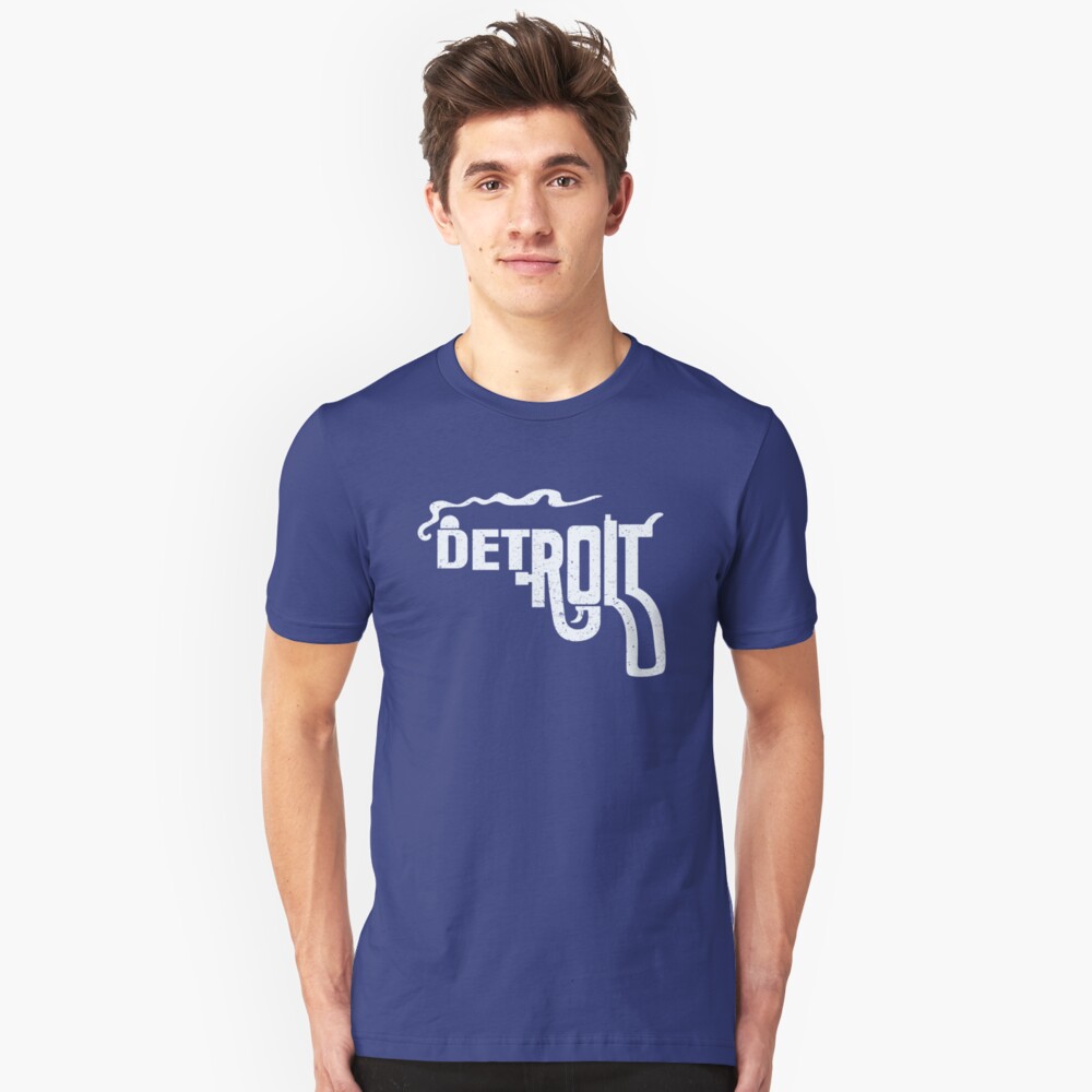 detroit smoking gun t shirt