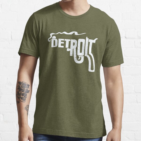Macs Detroit Smoking Gun Shirt Essential T-Shirt for Sale by thegrays