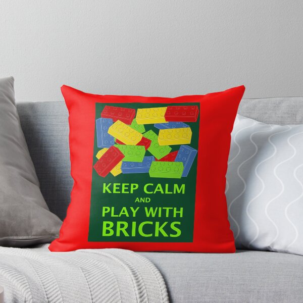 Artikelvorschau, KEEP CALM AND PLAY WITH BRICKS entworfen und verkauft von ChilleeW.