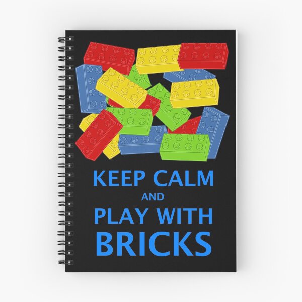 Item preview, KEEP CALM AND PLAY WITH BRICKS designed and sold by ChilleeW.