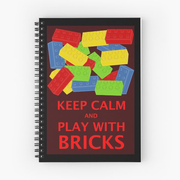 Item preview, KEEP CALM AND PLAY WITH BRICKS  designed and sold by ChilleeW.