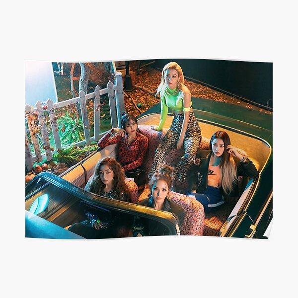 RED VELVET REALLY BAD BOY Poster