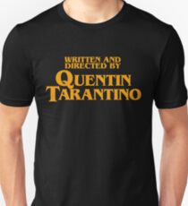 Camiseta unisex Escrito por Tarantino