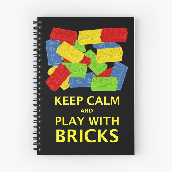 Item preview, KEEP CALM AND PLAY WITH BRICKS designed and sold by ChilleeW.