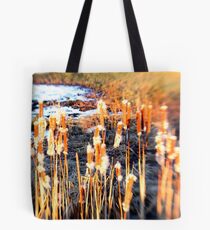 Cattails Tote Bag