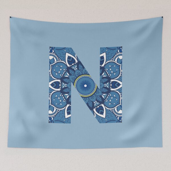 Item preview, N Blue Mandala designed and sold by abirose30.