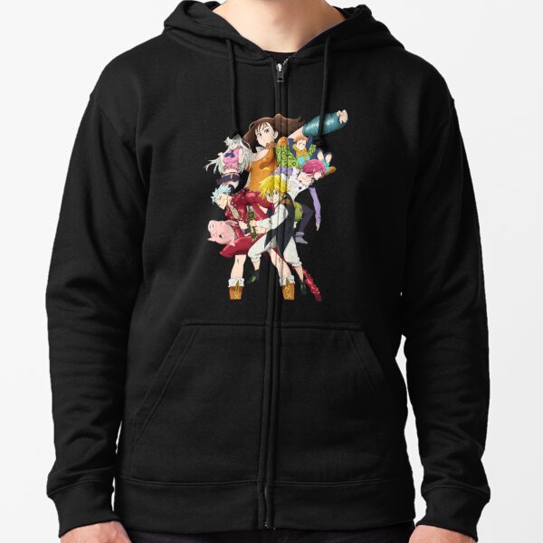 Seven Deadly Sins Zipped Hoodie