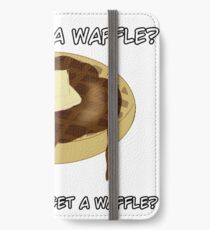 Can I please get a waffle? iPhone Wallet/Case/Skin