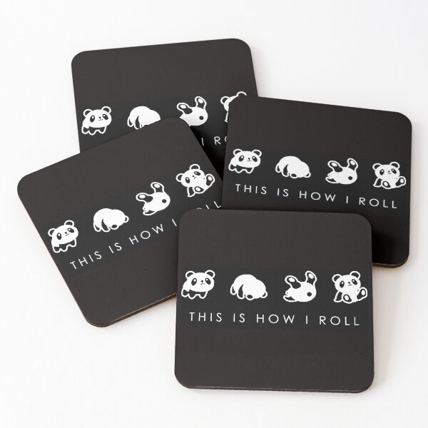 THIS IS HOW I ROLL Coasters (Set of 4)