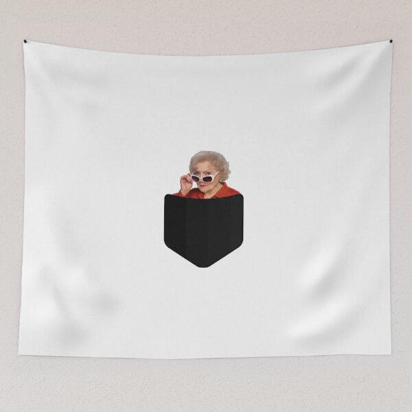 Item preview, Betty White Pocket Shirt designed and sold by emilywerfel.