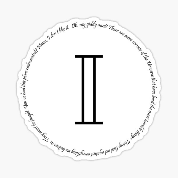 Doctor Two Sticker
