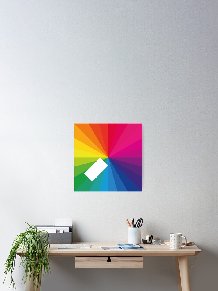 Jamie Xx In Colour Poster By Neonpanther Redbubble