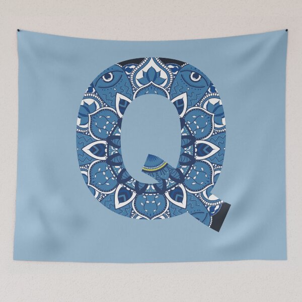 Item preview, Q Blue Mandala designed and sold by abirose30.