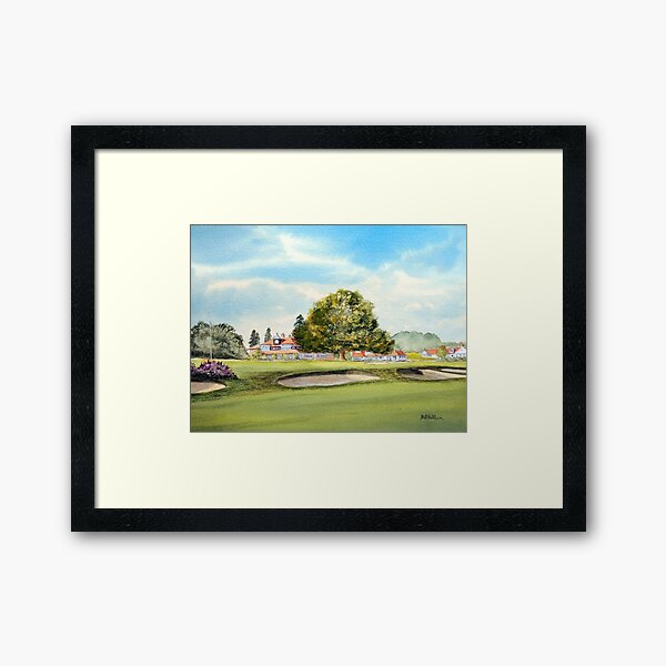 Item preview, Sunningdale Golf Club 18th Green and Clubhouse designed and sold by William Holkham.