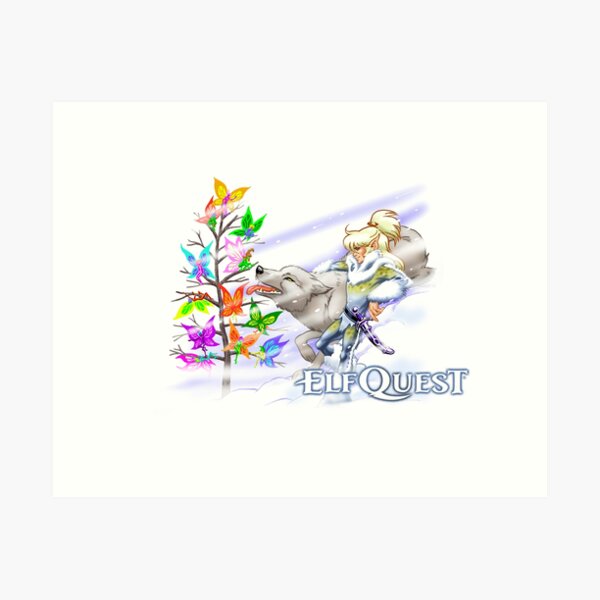 ElfQuest Preserver Tree Art Print
