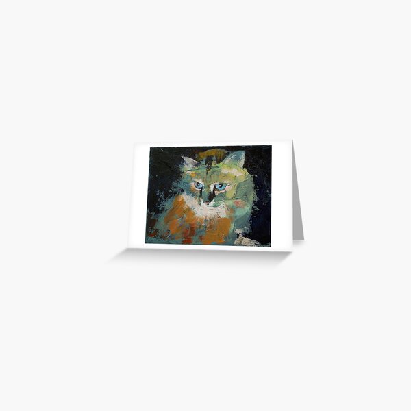 Himalayan Cat Greeting Card
