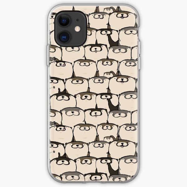 Fotters (Fat Otters) iPhone Soft Case