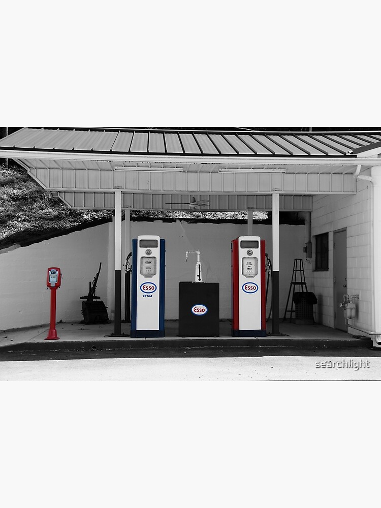 "Old fashion Gas Station West Virginia" Poster by