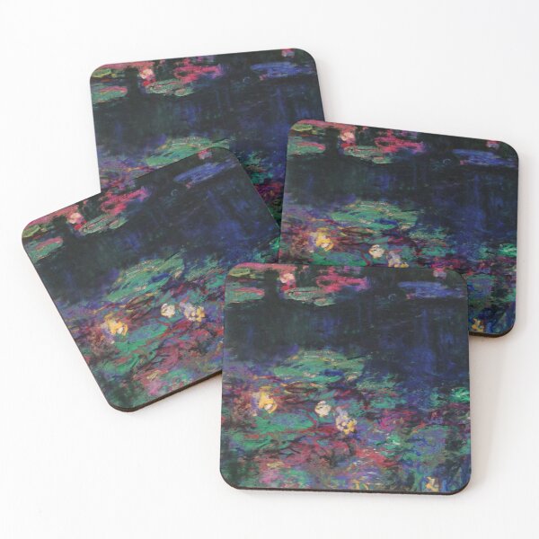 Item preview, GREEN REFLECTIONS WATER LILIES Claud Monet designed and sold by BulganLumini.