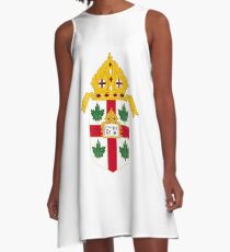 Coat of Arms of Anglican Church of Canada A-Line Dress