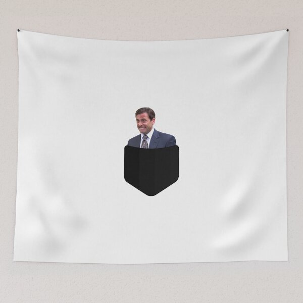 Item preview, Michael Scott Pocket Baseball Tee designed and sold by emilywerfel.