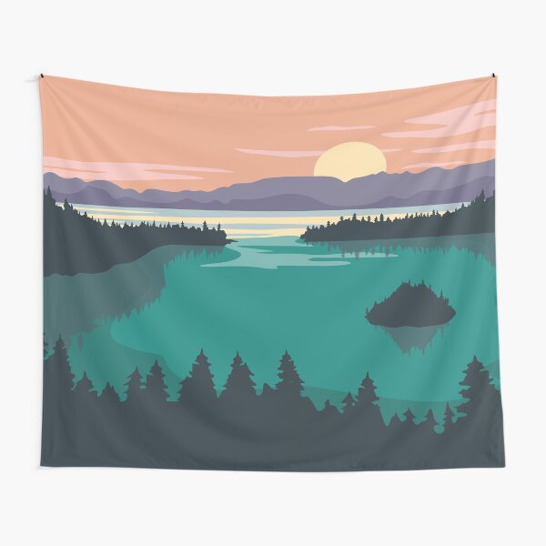 Emerald Bay Tapestry