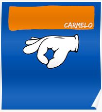 Carmelo Anthony 3 Ritual & Stirnband Poster
