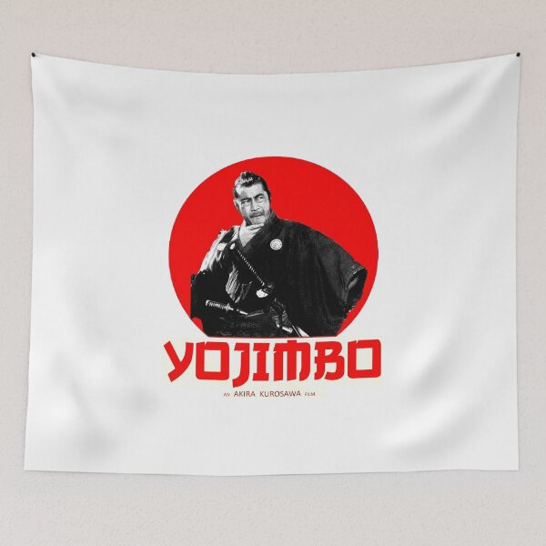 Item preview, YOJIMBO SANJURO AKIRA KUROSAWA CLASSIC SAMURAI TOSHIRO MIFUNE   designed and sold by RBEnt.