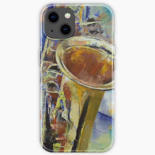 Saxophone iPhone Soft Case