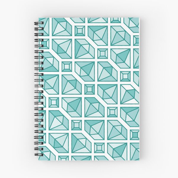 Item preview, Diamonds - Geometric Pattern (Turquoise) designed and sold by Mario Patterns.