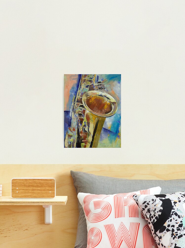 Thumbnail 2 of 3, Photographic Print, Saxophone designed and sold by michaelcreese.