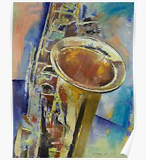 Saxophone Poster