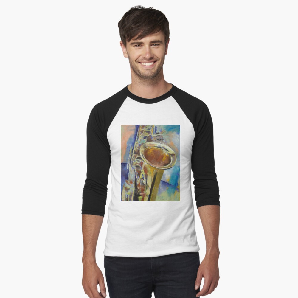 Item preview, Baseball ¾ Sleeve T-Shirt designed and sold by michaelcreese.