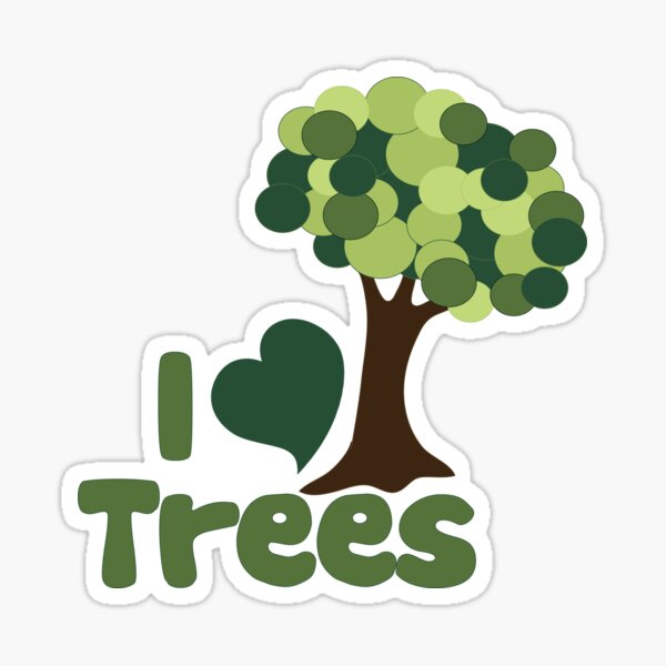 Item preview, I love trees designed and sold by Boog Monst .