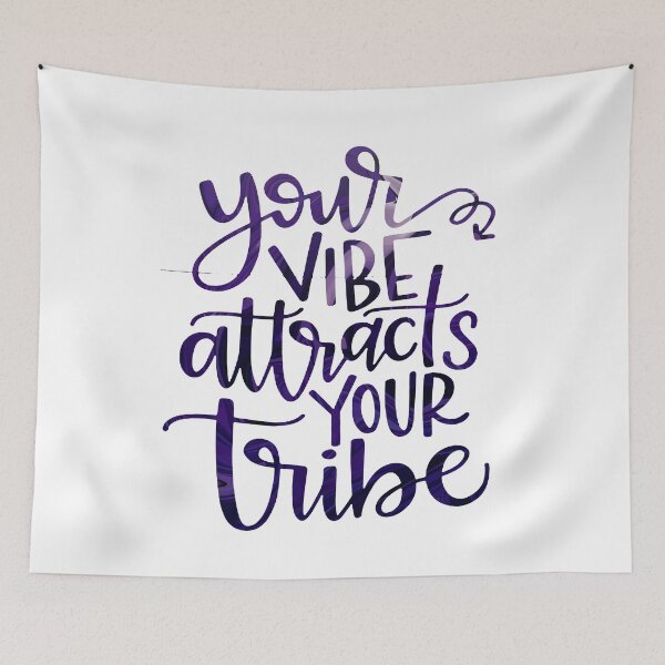 Item preview, Your vibe attracts your tribe designed and sold by tqueen.