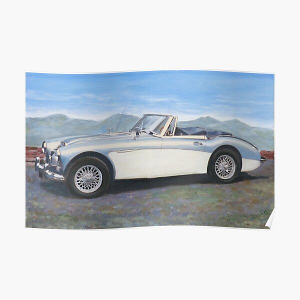 Austin Healey 3000 Poster