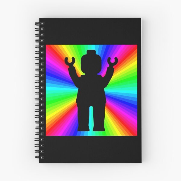 Item preview, Black Minifig in front of Rainbow designed and sold by ChilleeW.