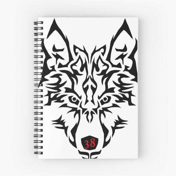 Item preview, WOLF with 38 baby in nose designed and sold by FabloFreshcoBar.