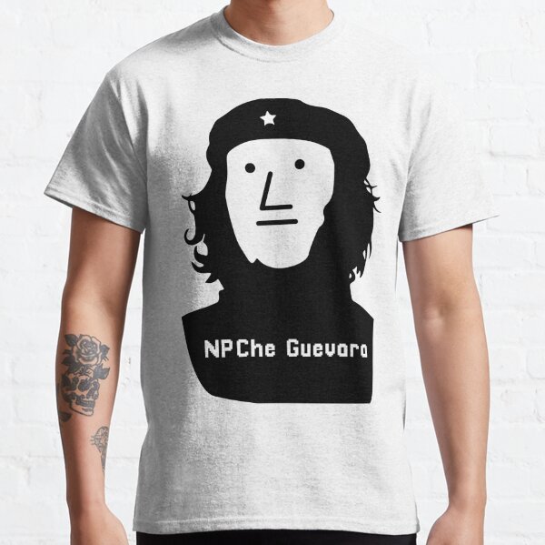 NPChe Guevara T-Shirt Funny NPC Che Meme MAGA Non