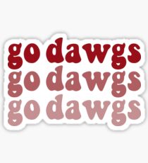 Pegatina van los dawgs