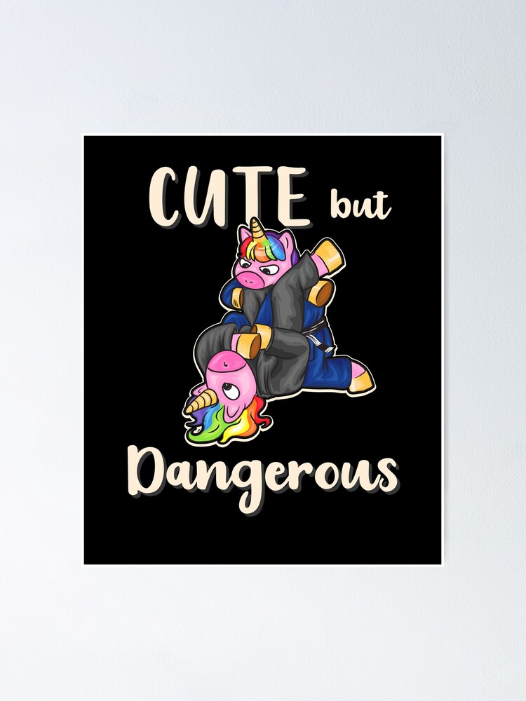 Cute But Dangerous Unicorn Shirt Funny Jiu Jitsu Mma Cute But Dangerous Unicorn Shirt Funny Jiu Jitsu Mma