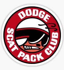 Retro Scat Pack Sticker