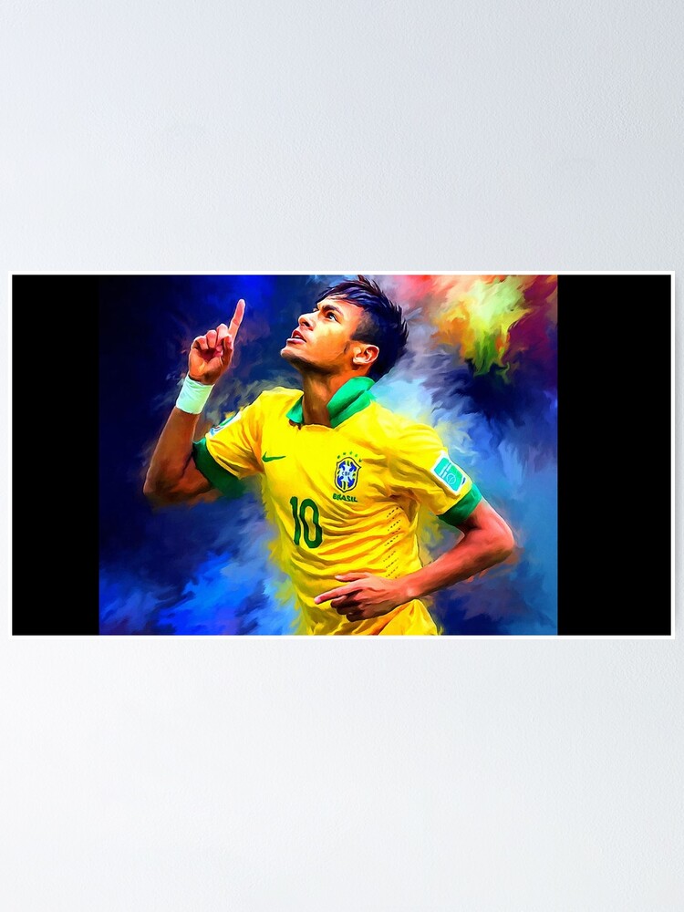 "Neymar number one football player art" Poster for Sale by Desire