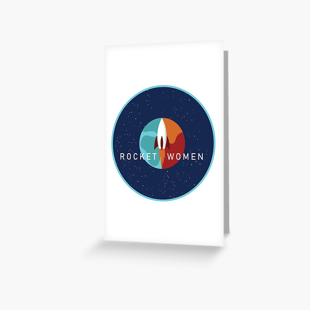 Item preview, Greeting Card designed and sold by RocketWomen.