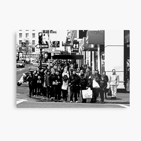 Crowded Corner Metal Print